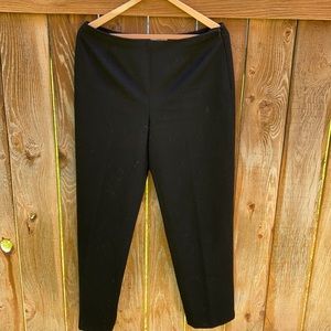 Talbots’ black slacks size 14.